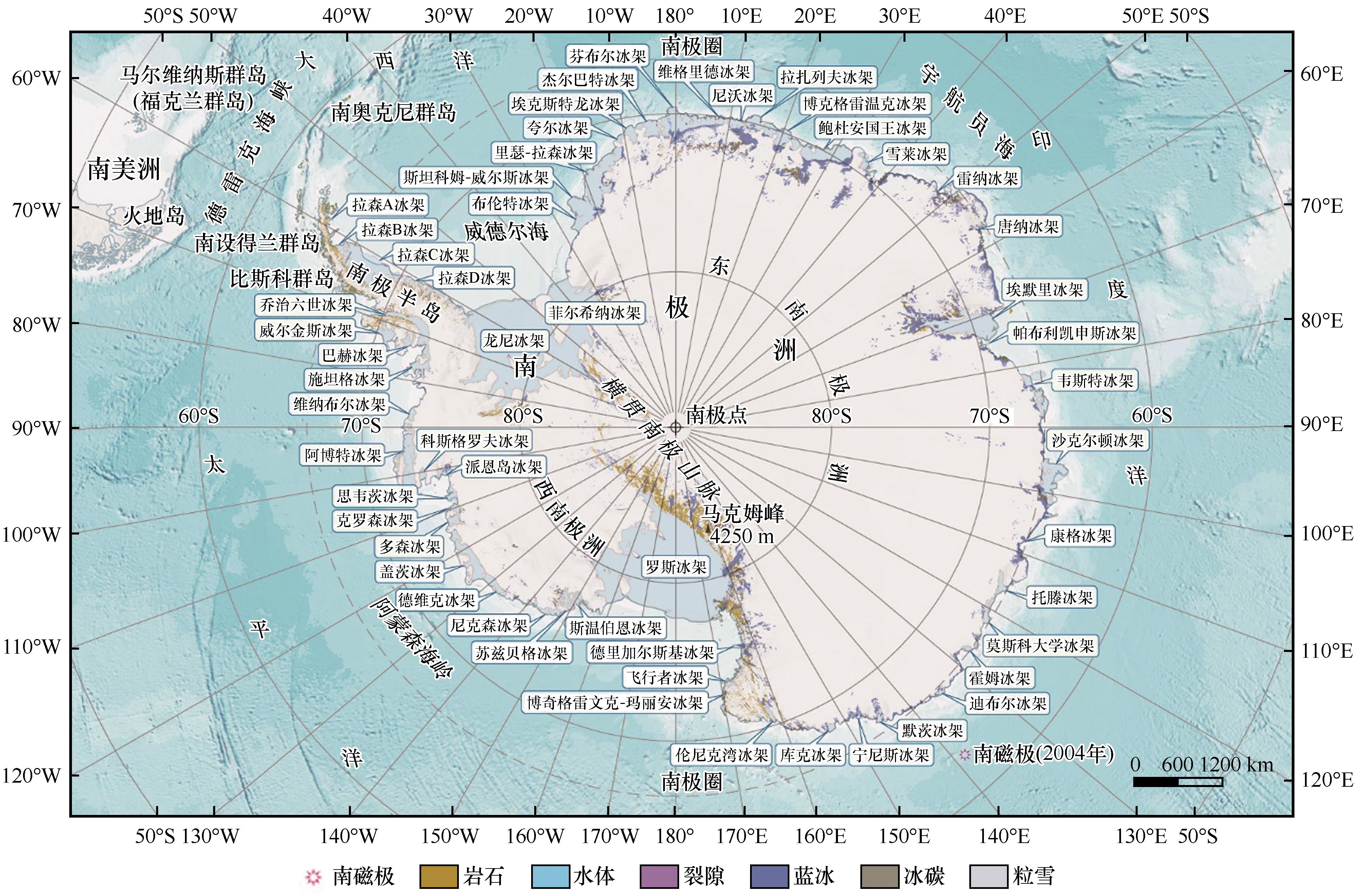 同处极地地区，南极为什么会比北极冷？